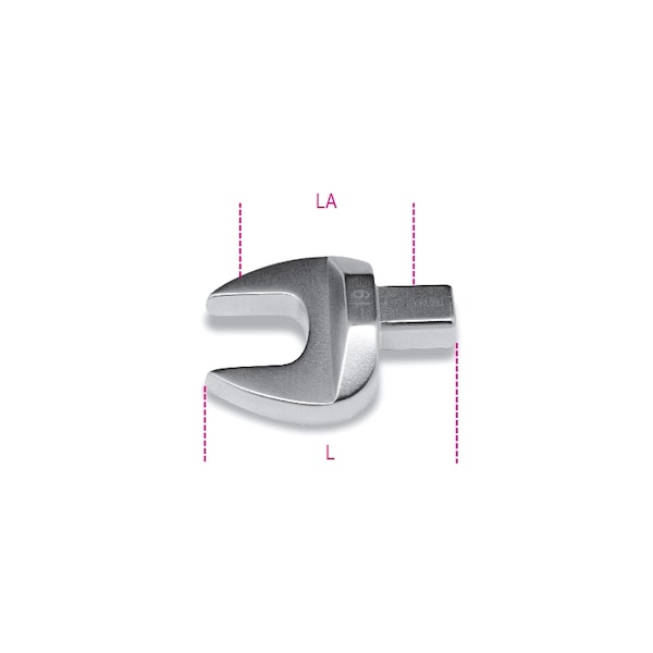 Beta Tools Open Jaw Wrench, 8mm 6430008